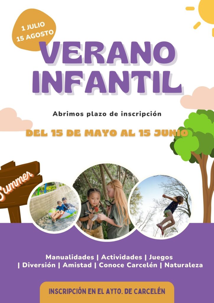 Cartel de evento para niños